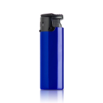 Accendino elettronico con fiamma resistente al vento color blu reale