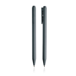Penna in plastica monocromatica con inchiostro gel blu color grigio scuro