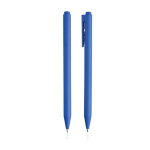 Penna in plastica monocromatica con inchiostro gel blu color blu reale