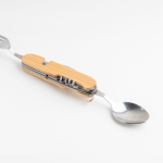 Coltellino multifunzione da campeggio divisibile con posate Camping