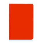 Quaderno pubblicitario A5 colori vivaci pagine neutre University color rosso