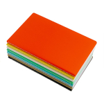 Quaderno pubblicitario A5 colori vivaci pagine neutre University vue 3
