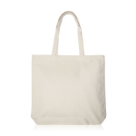 Shopper in cotone ideale per la spesa con tasca interna 310 g/m² color beige