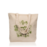 Shopper in cotone ideale per la spesa con tasca interna 310 g/m²