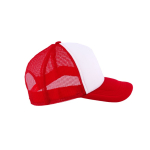 Cappello trucker in tanti colori con retina chiusura a strappo MidTown color rosso