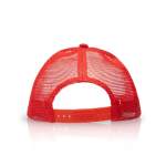 Cappello trucker in tanti colori con retina chiusura a strappo MidTown color rosso