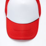 Cappello trucker in tanti colori con retina chiusura a strappo MidTown color rosso