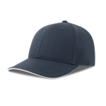 Cappello morbido in cotone twill di cotone spazzolato pesante 250 g/m²