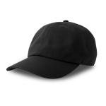Cappelli baseball in cotone pettinato con chiusura a fibbia Uptown color nero vue 11
