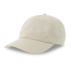 Cappelli baseball in cotone pettinato con chiusura a fibbia Uptown color bianco