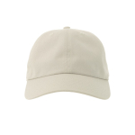 Cappellino destrutturato con chiusura a fibbia e misto cotone 280 g/m² color bianco vue detaillée 6