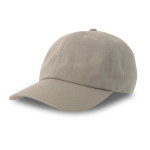Cappelli baseball in cotone pettinato con chiusura a fibbia Uptown color grigio chiaro