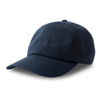Cappelli baseball in cotone pettinato con chiusura a fibbia Uptown color blu mare
