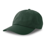 Cappelli baseball in cotone pettinato con chiusura a fibbia Uptown color verde scuro