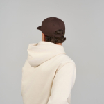 Cappellino destrutturato con chiusura a fibbia e misto cotone 280 g/m² vue d'ambiance