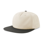 Cappello con visiera piatta in cotone riciclato e organico 260 g/m²