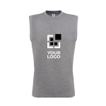 Canottiera da uomo 100% cotone da 145 g/m2 B&C vue d'impression