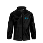 Giacca a vento per bambini in nylon idrorepellente B&C vue d'impression