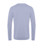 Felpa aderente con girocollo in cotone e poliestere da 280 g/m² B&C color lavanda vue detaillée 2
