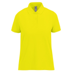 Polo da donna a maniche corte in cotone Optimium™ piqué 180 g/m² B&C color lime