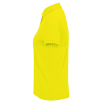 Polo da donna a maniche corte in cotone Optimium™ piqué 180 g/m² B&C color lime