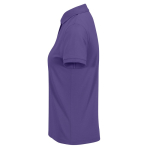 Polo da donna a maniche corte in cotone Optimium™ piqué 180 g/m² B&C color viola