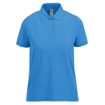 Polo da donna a maniche corte in cotone Optimium™ filato 210 g/m² B&C color blu