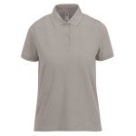 Polo da donna a maniche corte in cotone Optimium™ filato 210 g/m² B&C color grigio