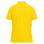 Polo da donna a maniche corte in cotone Optimium™ filato 210 g/m² B&C color giallo vue detaillée 2