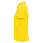 Polo da donna a maniche corte in cotone Optimium™ filato 210 g/m² B&C color giallo