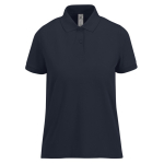 Polo da donna a maniche corte in cotone Optimium™ filato 210 g/m² B&C color blu scuro