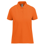 Polo da donna a maniche corte in cotone Optimium™ filato 210 g/m² B&C color arancione scuro