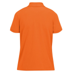 Polo da donna a maniche corte in cotone Optimium™ filato 210 g/m² B&C color arancione scuro vue detaillée 2