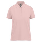 Polo da donna a maniche corte in cotone Optimium™ filato 210 g/m² B&C color rosa pastello
