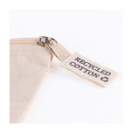 Pochette economiche in cotone riciclato da 220g/m² Cotton Recycled color naturale seconda vista