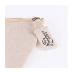 Pochette economiche in cotone riciclato da 220g/m² Cotton Recycled color naturale terza vista