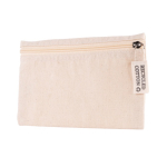 Pochette economiche in cotone riciclato da 220g/m² Cotton Recycled color naturale quinta vista