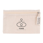 Pochette promozionale in cotone riciclato 220 g/m2 Cotton Recycled color naturale sesta vista