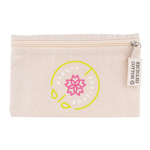 Pochette promozionale in cotone riciclato 220 g/m2 Cotton Recycled color naturale vista dettaglio 2