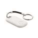 Localizzatore intelligente wireless 5.2 tascabile in ABS a portachiavi color bianco terza vista