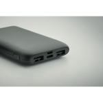 Powerbank promozionale rettangolare in ABS riciclato da 5.000 mAh
