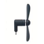 Ventilatore portatile personalizzato per smartphone con porta USB-C seconda vista