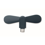 Ventilatore portatile personalizzato per smartphone con porta USB-C