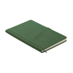 Taccuino A5 con copertina rigida in pelle sintetica e pagine a righe