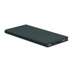 Batteria esterna con logo da 8000 mAh in alluminio