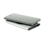 Powerbank da 5.000 mAh alluminio riciclato con ricarica wireless 15W