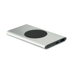 Powerbank da 5.000 mAh alluminio riciclato con ricarica wireless 15W