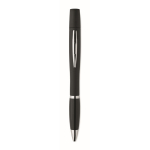 Penna con inchiostro blu che include kit di pulizia per auricolari color nero seconda vista