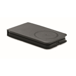 Caricatore wireless pieghevole con supporto per cellulari 15W color nero quarta vista