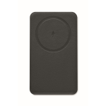 Caricatore wireless pieghevole con supporto per cellulari 15W color nero settima vista